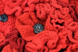 Poppy Detail - Patriotic Call to Yarn